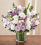 CHERISHED MEMORIES LAVENDER AND WHITE