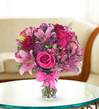 Rose & Lily Celebration – Castro Valley Florist - The Flower