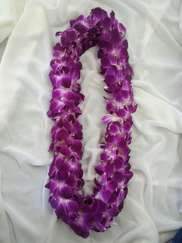 FREE LOCAL DELIVERY  Double Orchid Lei